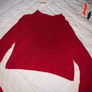 cute red sweater